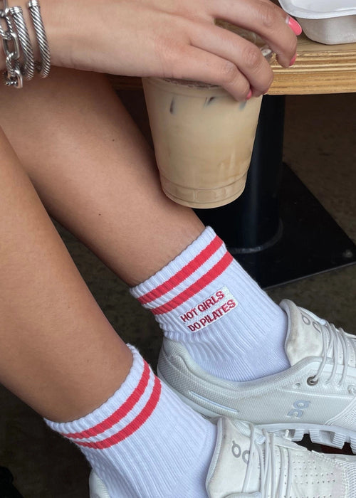 Hot Girls Do Pilates Grip Socks