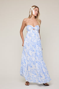 Marielle Blue Maxi Dress