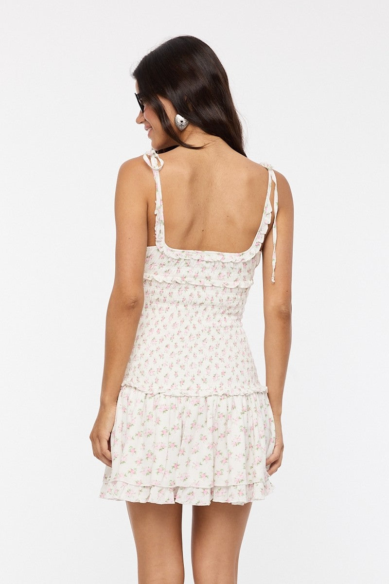 Whitney Pink Mini Dress