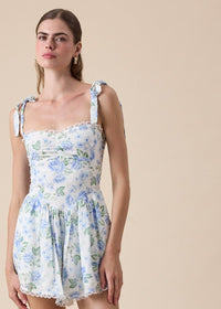 Allison Blue Mini Dress