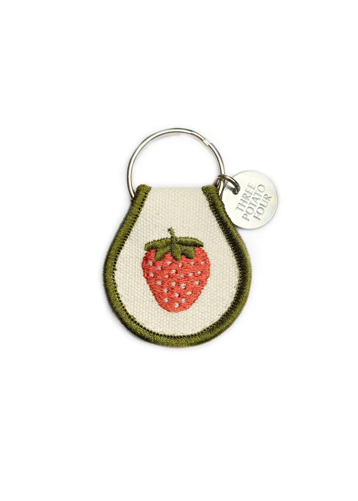 Strawberry Patch Keychain