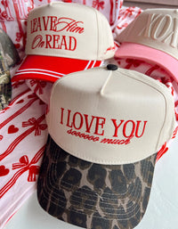 ILY So Much Trucker Hat