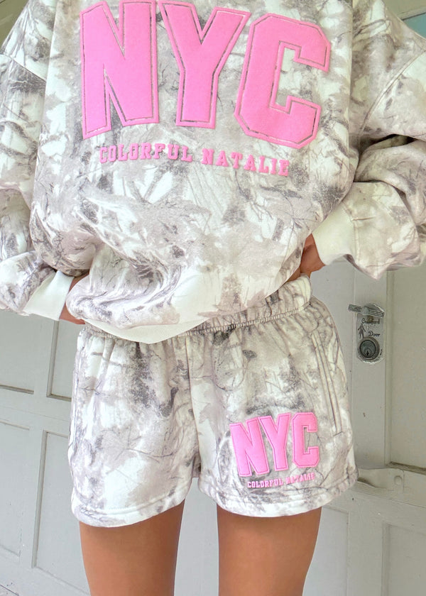 Preorder: NYC Camo Sweat Shorts