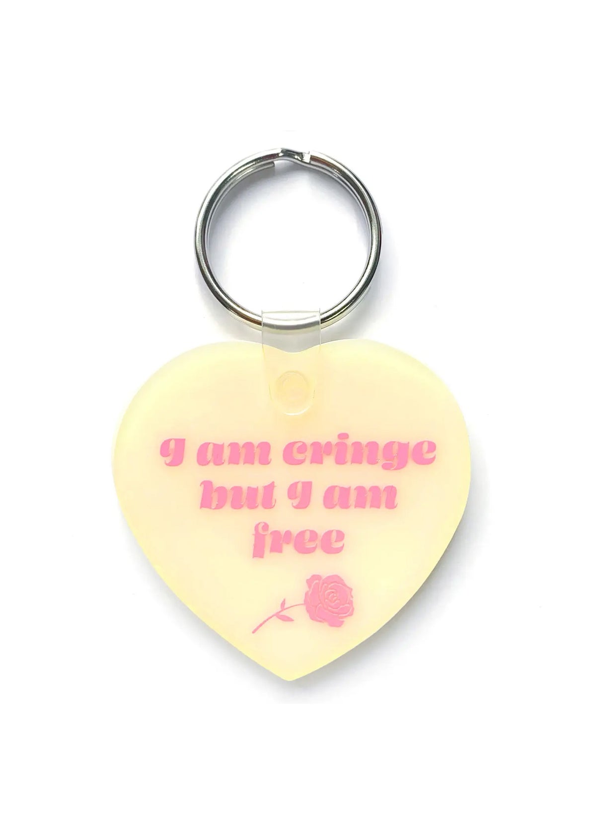 I Am Cringe Keychain