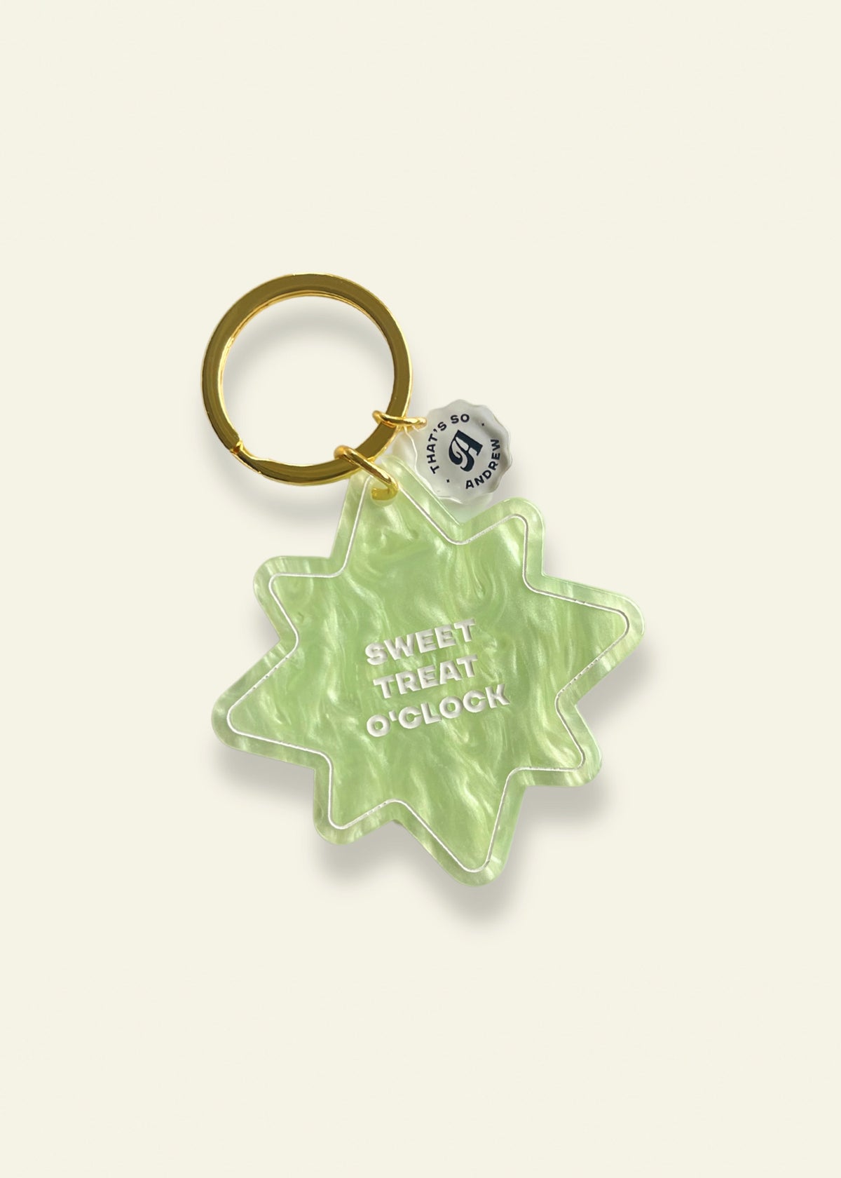 Sweet Treat O'Clock Keychain