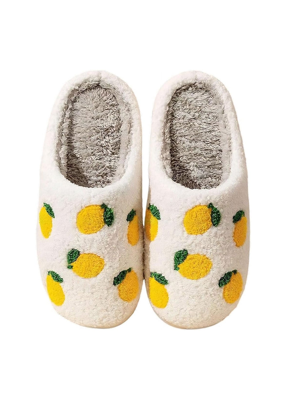 Yellow Lemon Slippers