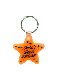 World's Worst Driver Keychain