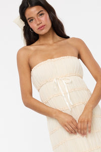 Karine Cream Maxi Dress