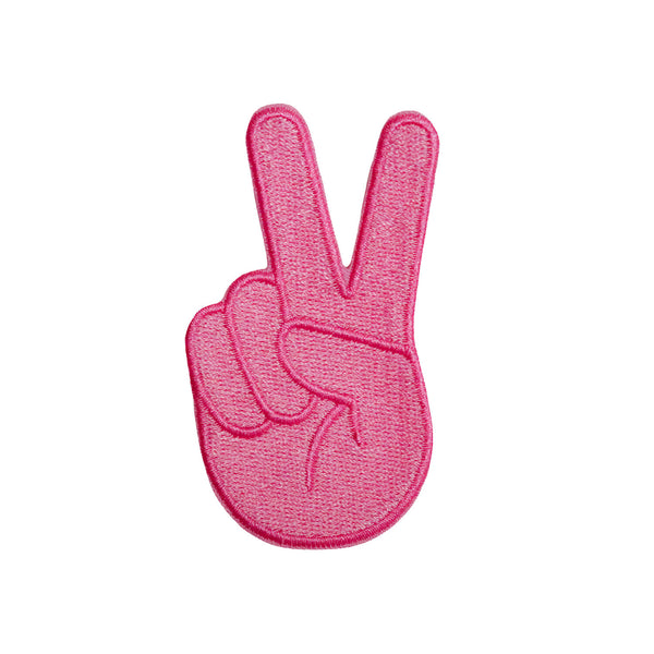 Pink Peace Stick-On Patch