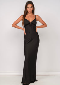 Kelsey Black Maxi Dress