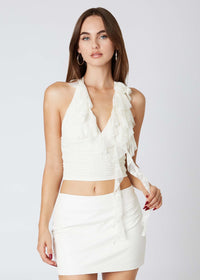 Taste of Heaven Ivory Halter Top