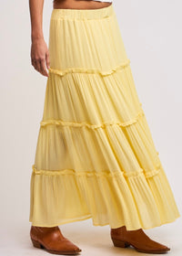 Lauren Yellow Maxi Skirt