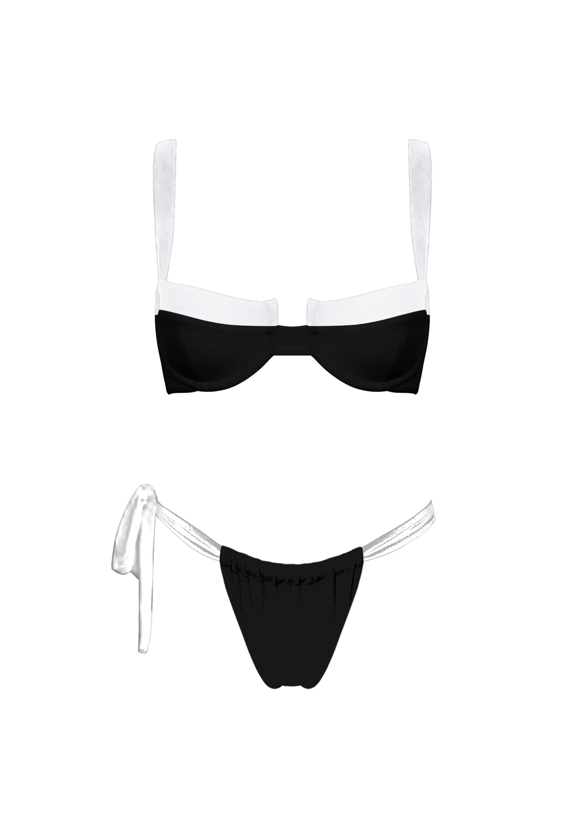 Goldilocks Black Bikini Set