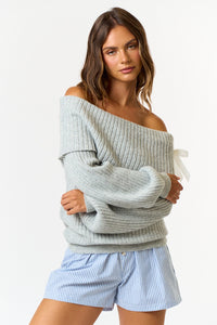 Courtney Grey Off The Shoulder Sweater