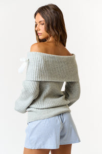 Courtney Grey Off The Shoulder Sweater