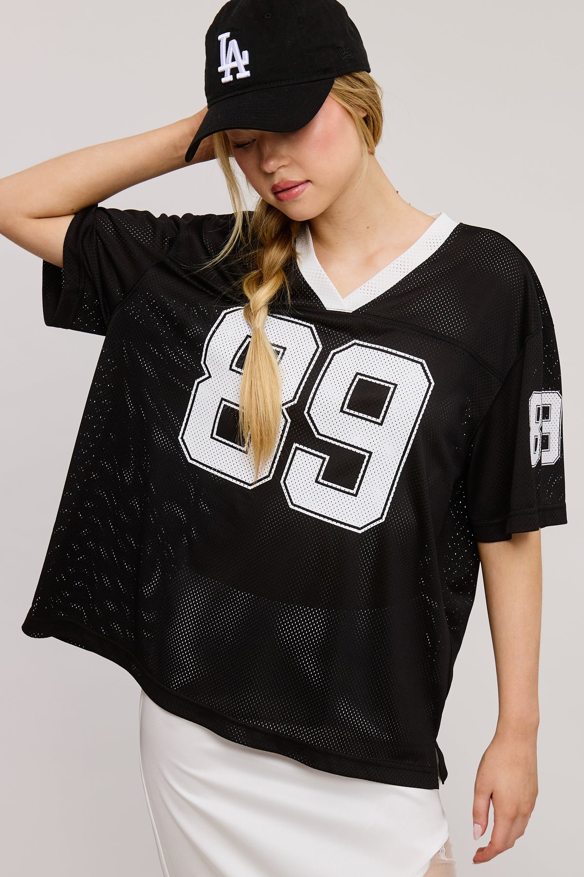 89 Black Sports Jersey