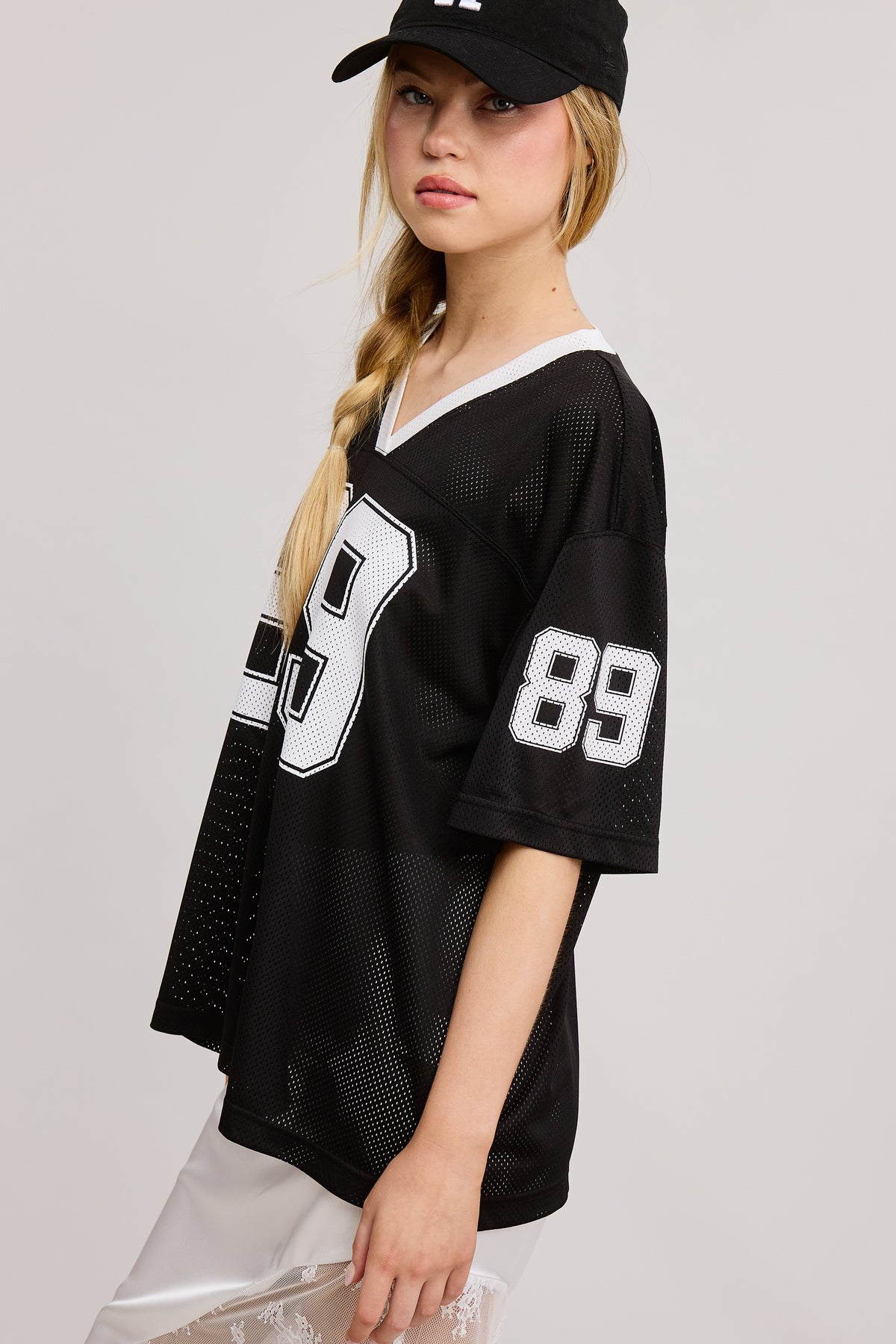 89 Black Sports Jersey