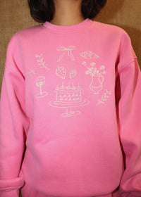 Birthday Girl Pink Sweatshirt