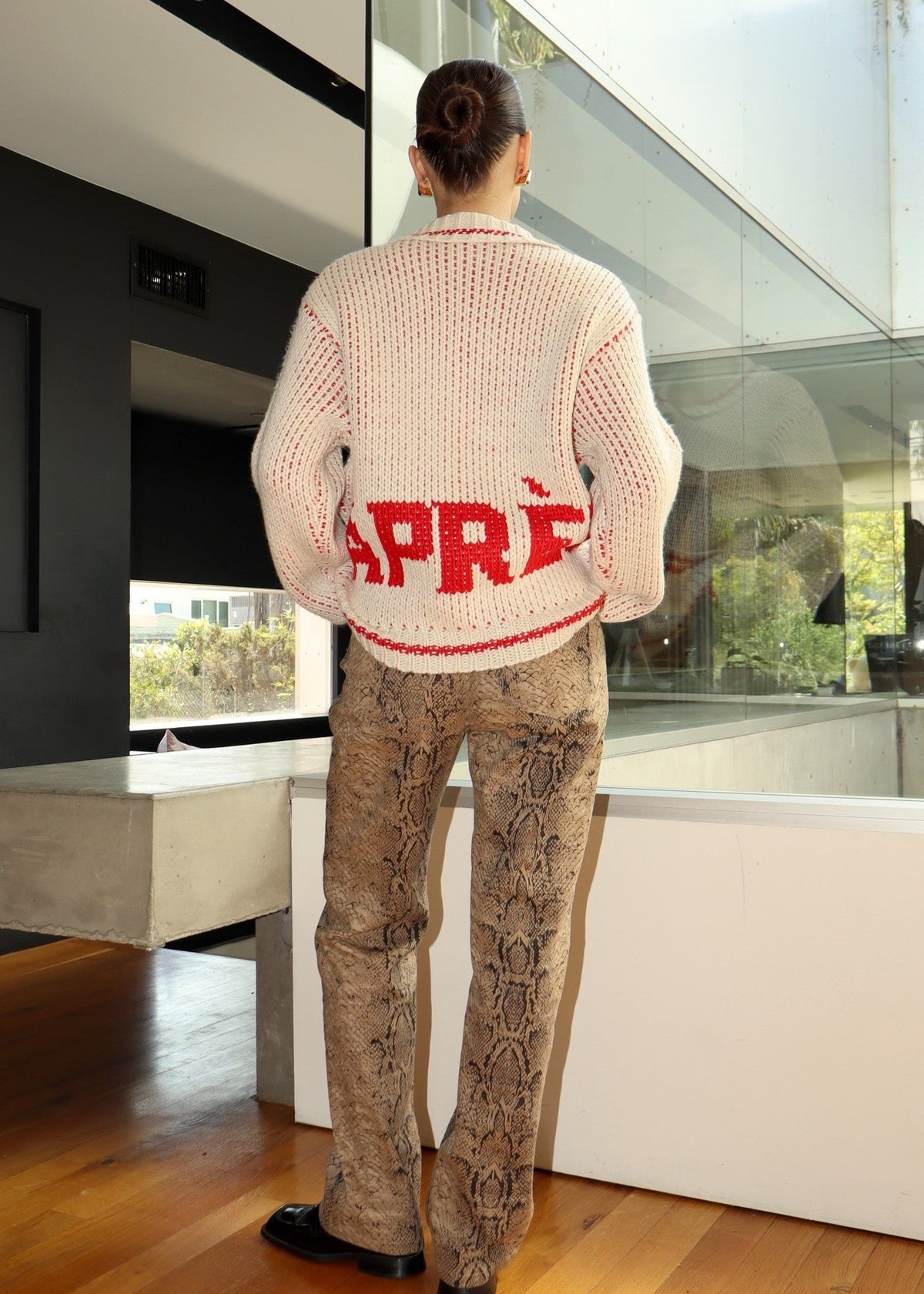 Après Red Chunky Sweater