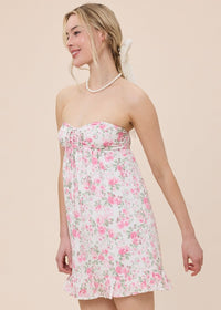 Tammy Blush Floral Mini Dress