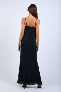 Goldie Black Maxi Dress