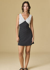 Lena Polka Dots Mini Dress