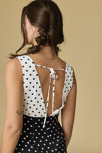 Lena Polka Dots Mini Dress