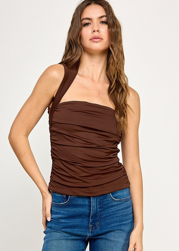 Nancy Brown Squareneck Tank