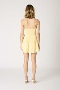 Buttercup Yellow Mini Dress