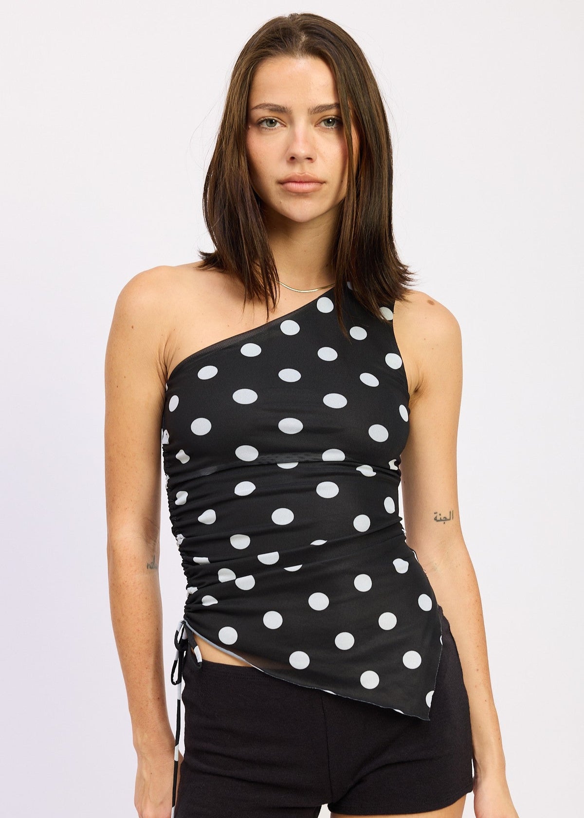 Brigette Polka Dot Top