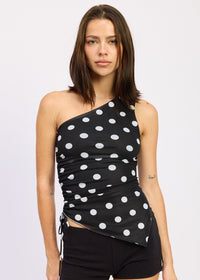 Brigette Polka Dot Top