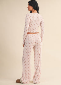 Teddy Bear Pointelle Lounge Pants
