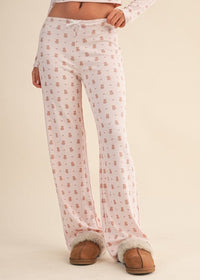 Teddy Bear Pointelle Lounge Pants