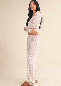 Teddy Bear Pointelle Lounge Pants