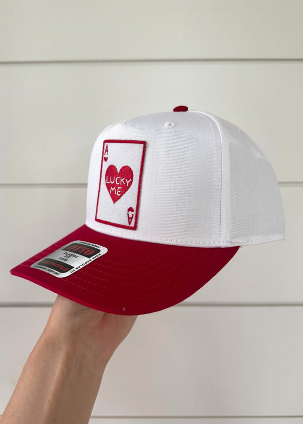 Lucky Me Patch Trucker Hat