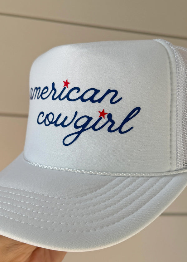 American Cowgirl Trucker Hat