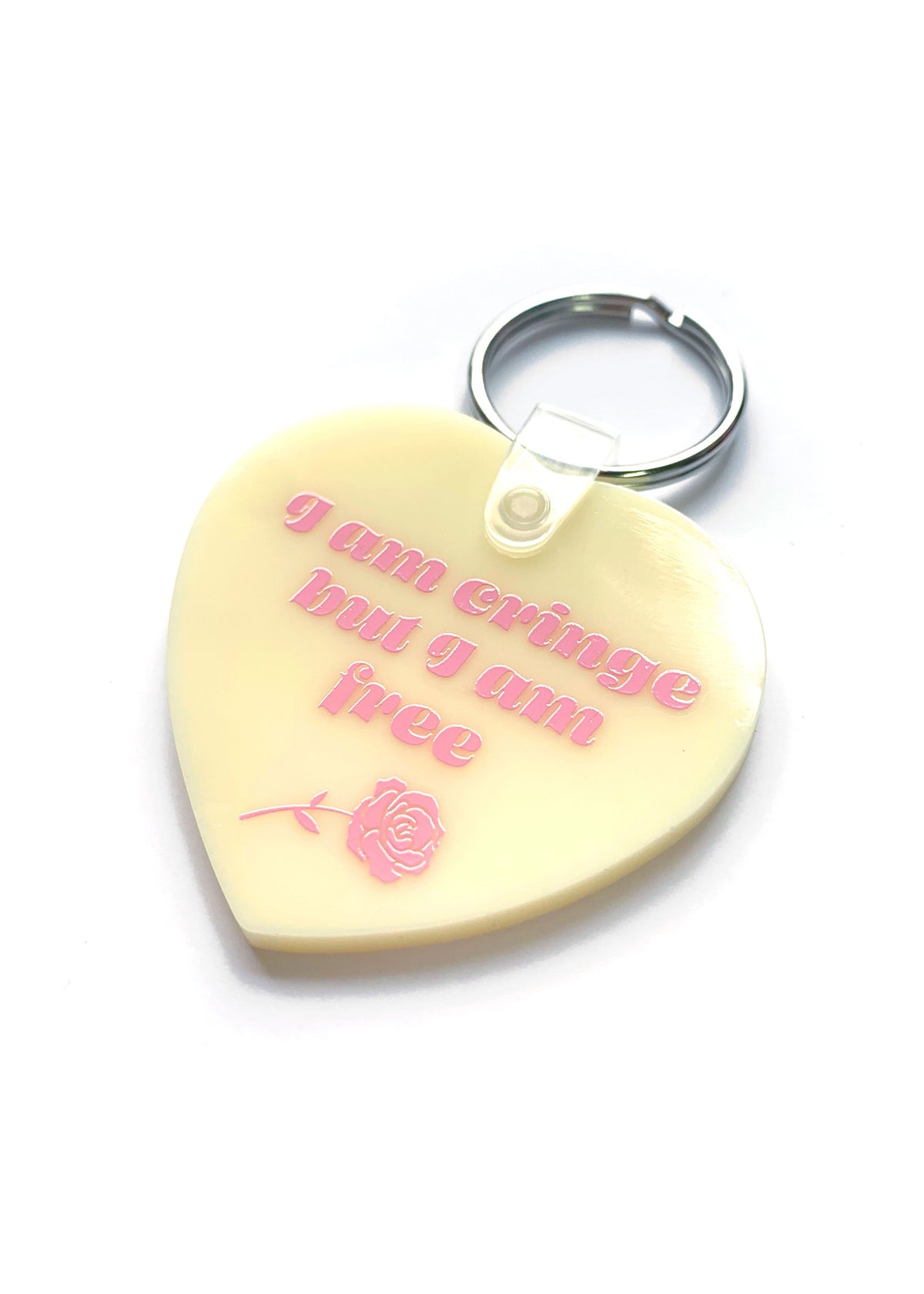 I Am Cringe Keychain