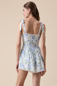 Allison Blue Mini Dress