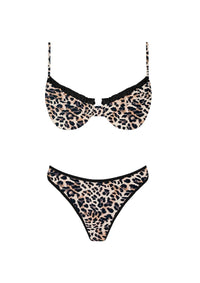 Audrey Leopard Bikini Set