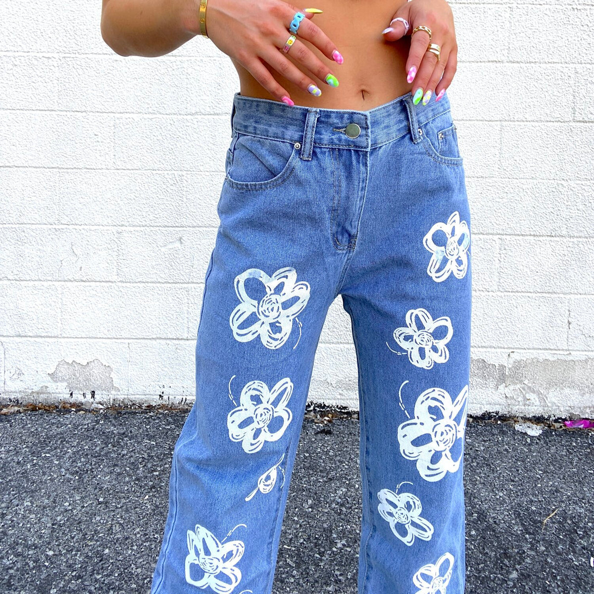 Flower Power Denim