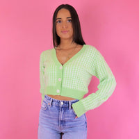 Aria Lime Sweater