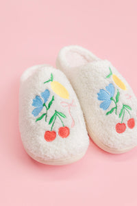 Fruit Cocktail Slippers