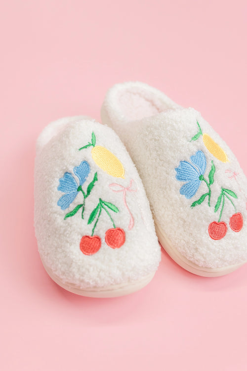 Fruit Cocktail Slippers