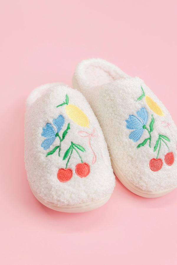 Fruit Cocktail Slippers