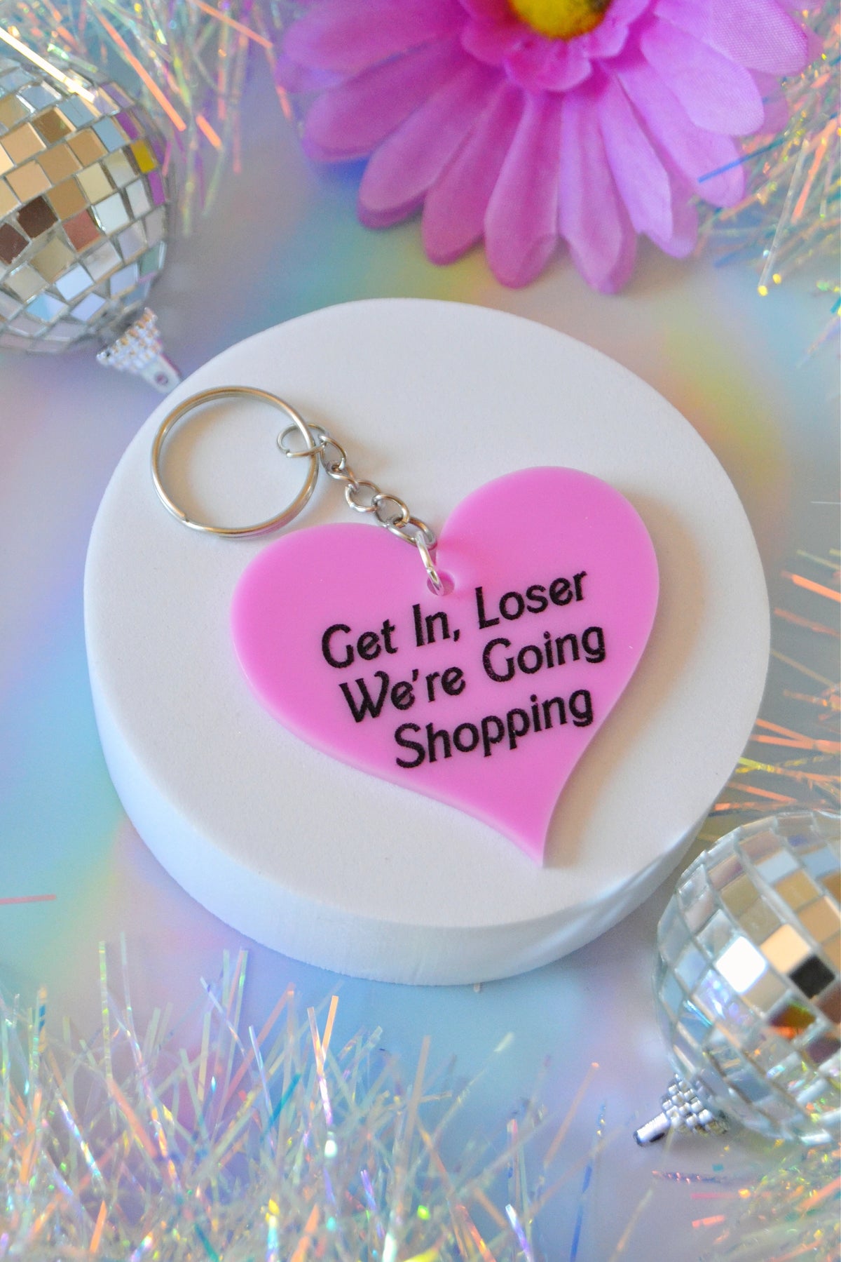 We're Going Shopping Keychain