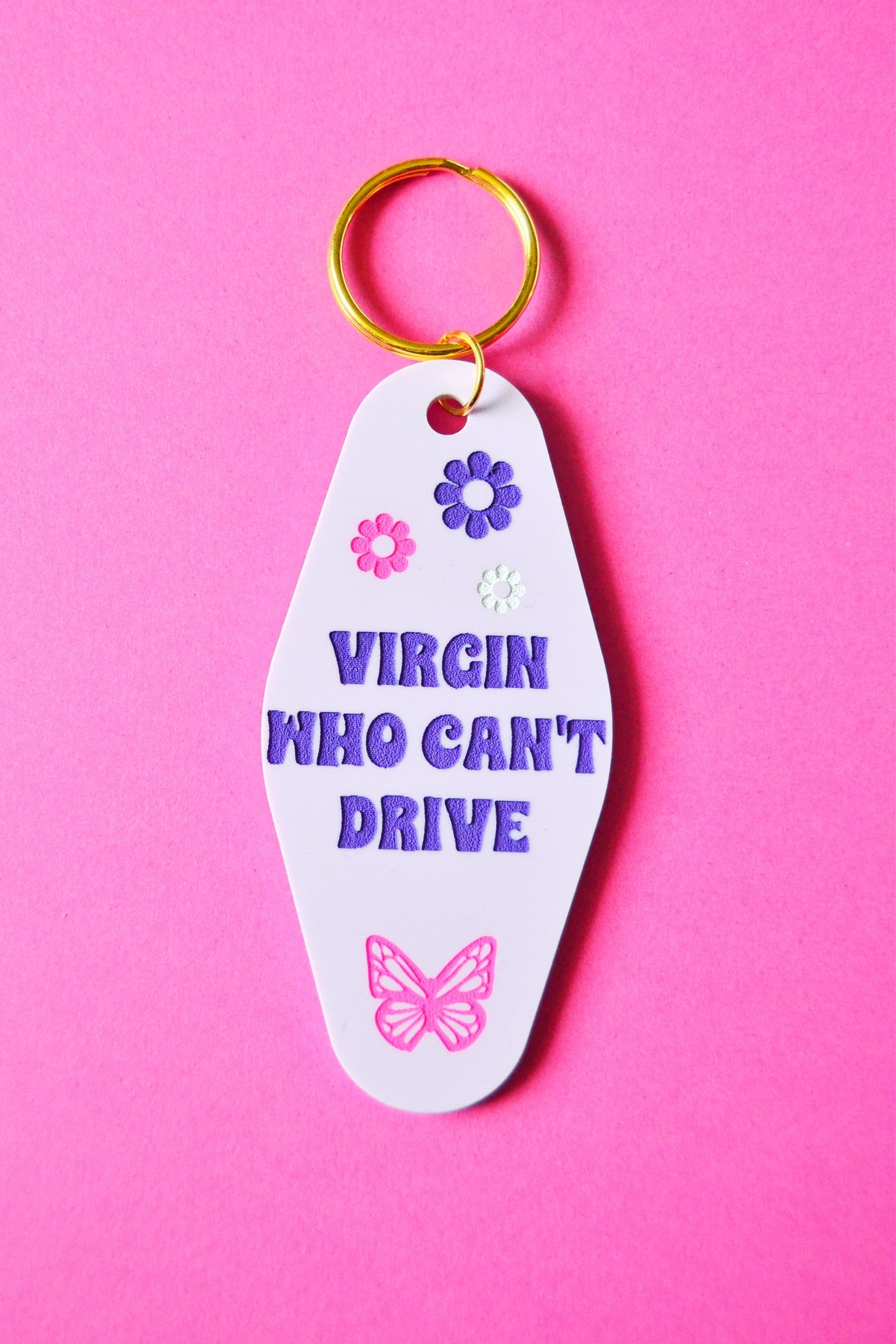 Can't Drive Keychain