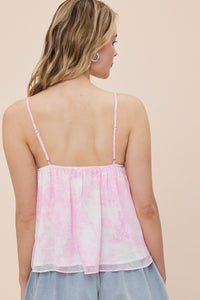 Nova Pale Pink Lace Cami Top