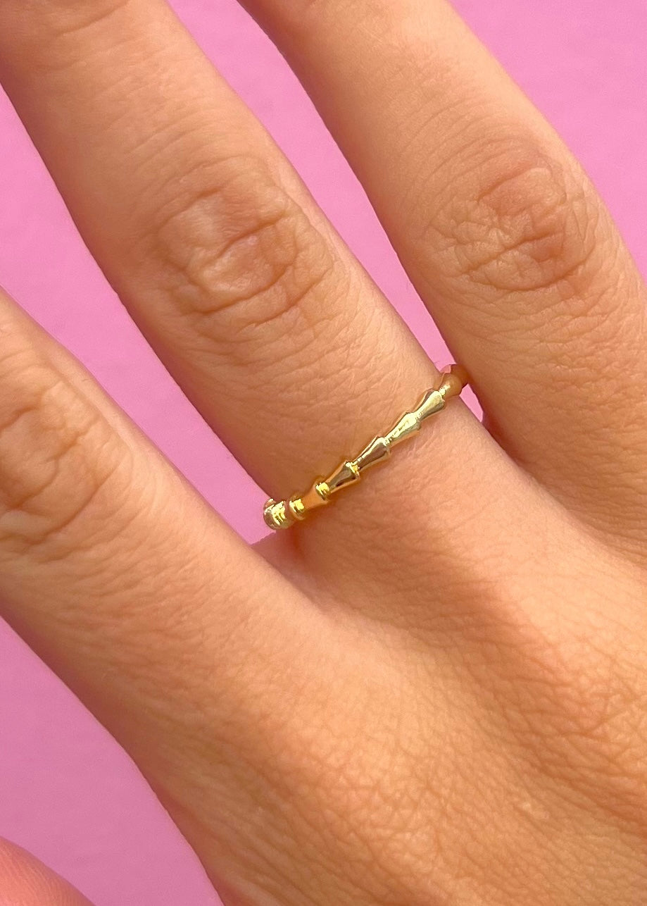 Gold Twisted Ring
