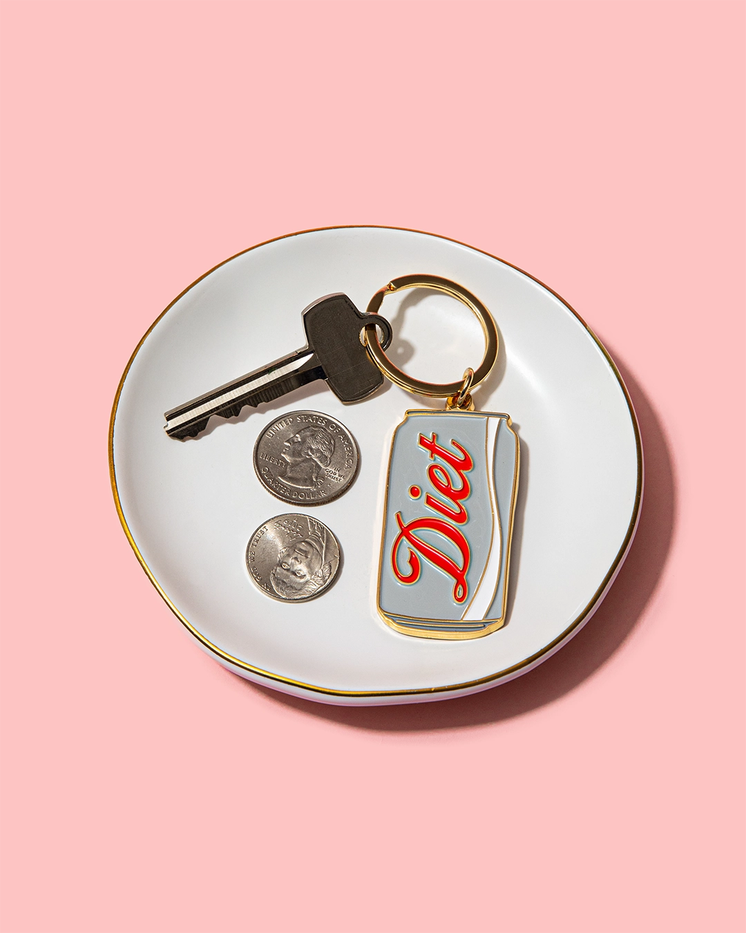Diet Soda Keychain