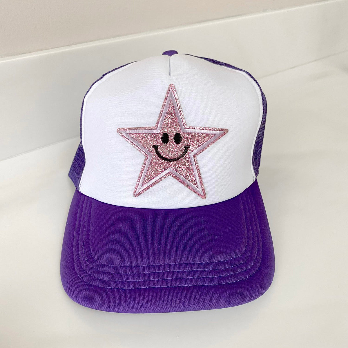 Magenta Star Trucker Hat